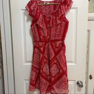 Pink Cattlelac Bandanna Sun Dress